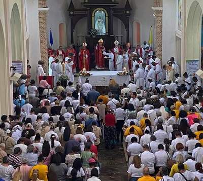 Multitudinaria peregrinación jubilar de la Arquidiócesis de Santo Domingo a Baní: Un encuentro de fe, historia y esperanza
