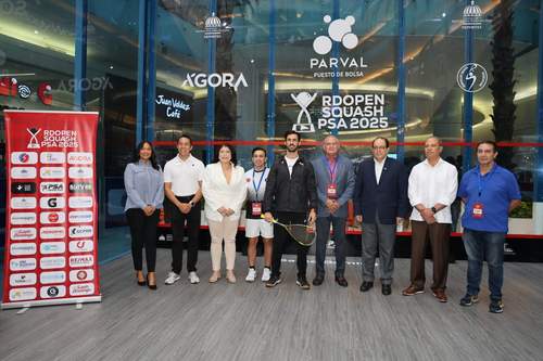 Santo Domingo es sede de la competencia internacional del deporte olímpico Squash